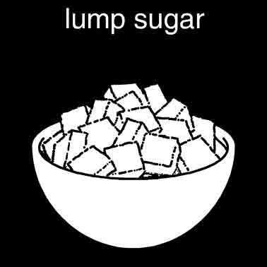 Lump sugar
